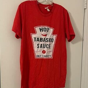 Tabasco Hot Sauce Red Tee